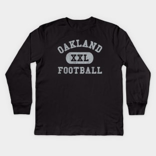 Oakland Football Kids Long Sleeve T-Shirt